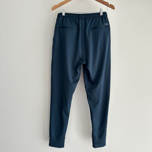 Vuori Joggers Mens Small Blue Indigo Sunday Performance Drawstring Stretch - Picture 7 of 11